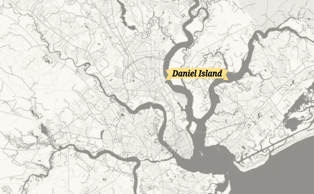 Daniel Island Map