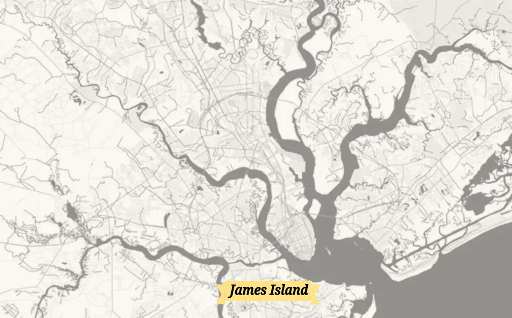 James Island Map