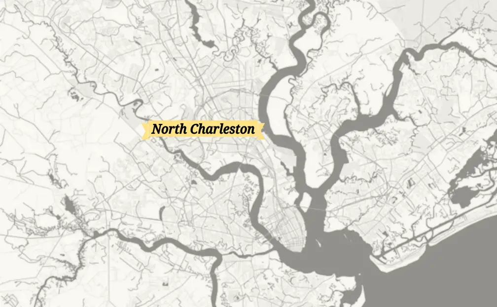 North Charleston Map